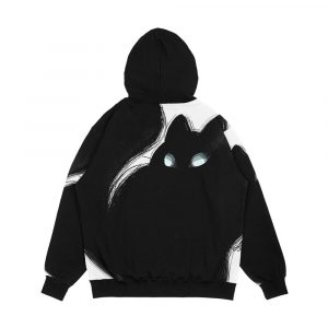 Alternative view of Shado Cat Men's All-Over-Print Hoodie