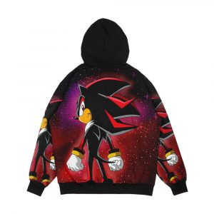 Alternative view of Shadow The Hedgehog 1 Men's All-Over-Print Hoodie