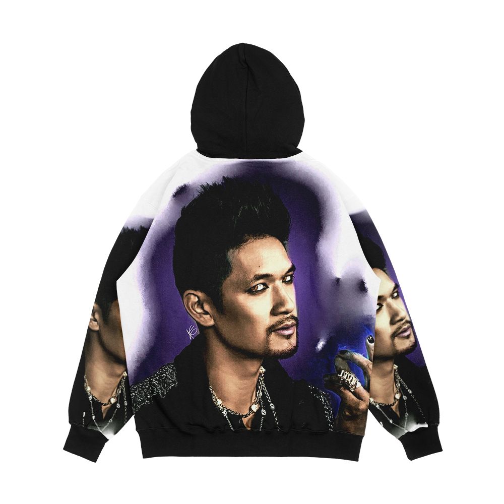 Shadowhunters Magnus Bane Recoloring Men's All-Over-Print Hoodie - Image 2