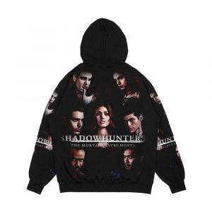 Alternative view of Shadowhunters Poster 1 Men's All-Over-Print Hoodie