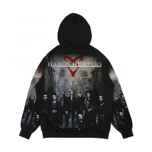 Alternative view of Shadowhunters Season 3 Men's All-Over-Print Hoodie