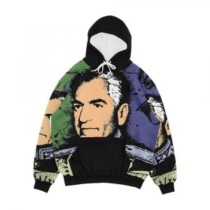Shah Of Iran Men's All-Over-Print Hoodie