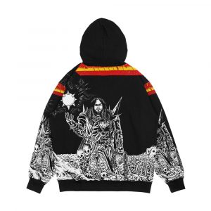 Alternative view of Shakewell Album Cover Men's All-Over-Print Hoodie