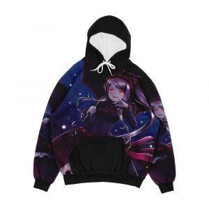 Shalltear Men's All-Over-Print Hoodie