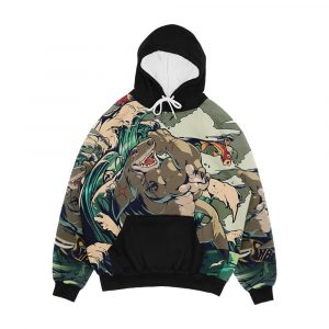 Sharkest Shark Of The Pond Men's All-Over-Print Hoodie