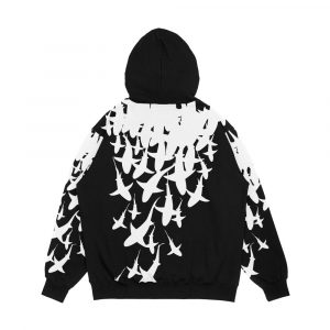 Alternative view of Sharks V2 Men's All-Over-Print Hoodie