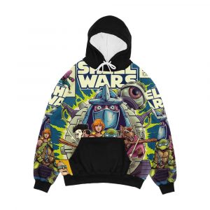 Shell Wars Men's All-Over-Print Hoodie