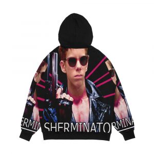 Alternative view of Sherminator Men's All-Over-Print Hoodie