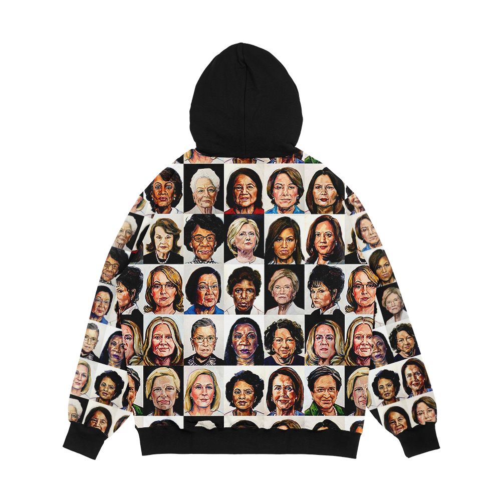 Sheroes 2020 Men's All-Over-Print Hoodie - Image 2