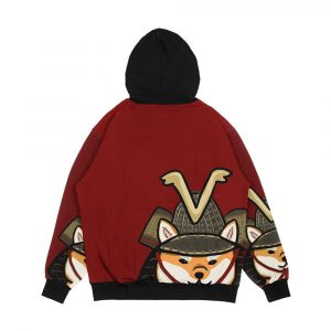 Alternative view of Shiba Inu Men's All-Over-Print Hoodie
