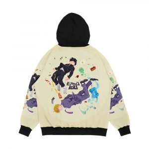 Alternative view of Shigeo X Reigen Men's All-Over-Print Hoodie