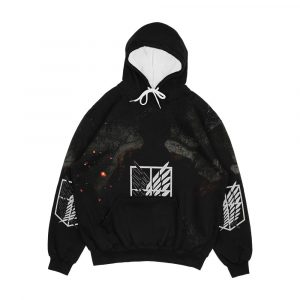 Shingeki No Kyojin Men's All-Over-Print Hoodie