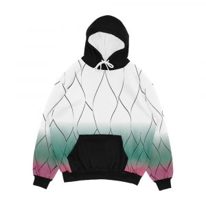 Shinobu Pattern Men's All-Over-Print Hoodie