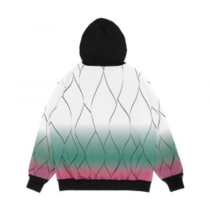 Alternative view of Shinobu Pattern Men's All-Over-Print Hoodie