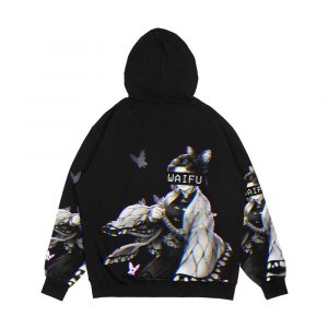 Alternative view of Shinobu Waifu Men's All-Over-Print Hoodie