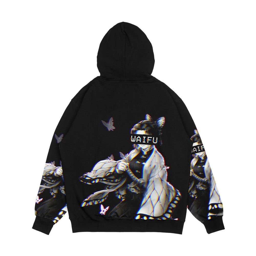 Shinobu Waifu Men's All-Over-Print Hoodie - Image 2