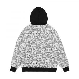 Alternative view of Shiraishi Men's All-Over-Print Hoodie