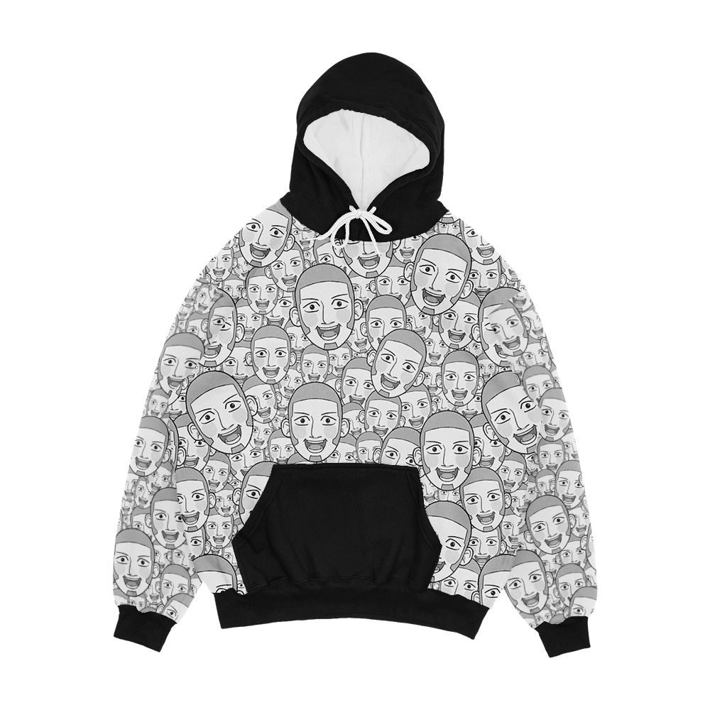 Shiraishi Men's All-Over-Print Hoodie