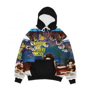 Shirley Bassey Fabulous Bond Pop Singer 60 s Men's All-Over-Print Hoodie