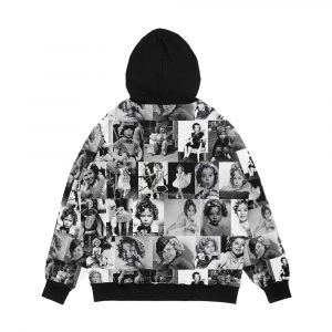 Alternative view of Shirley Temple Collage Men's All-Over-Print Hoodie