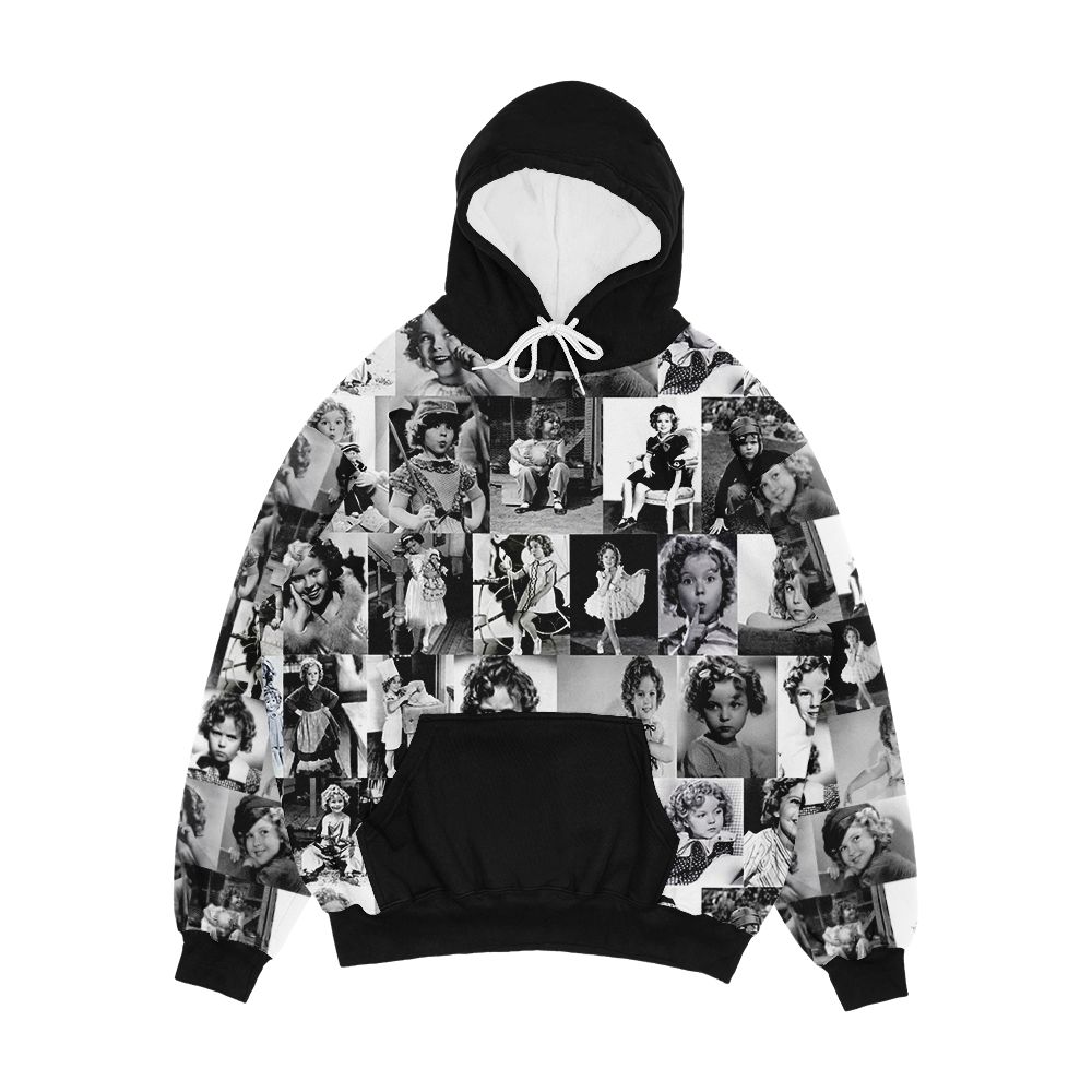 Shirley Temple Collage Men's All-Over-Print Hoodie