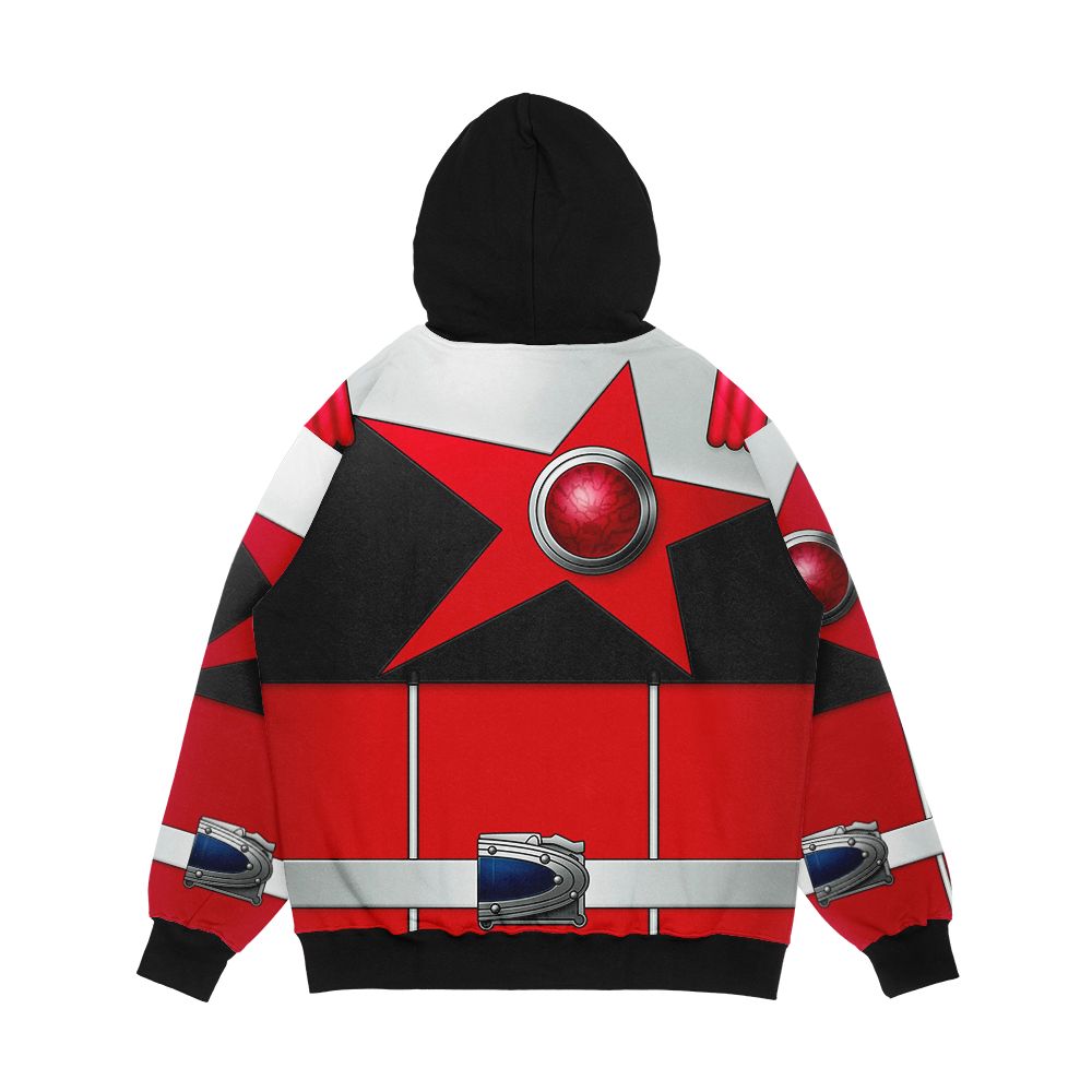 Shishired Men's All-Over-Print Hoodie - Image 2