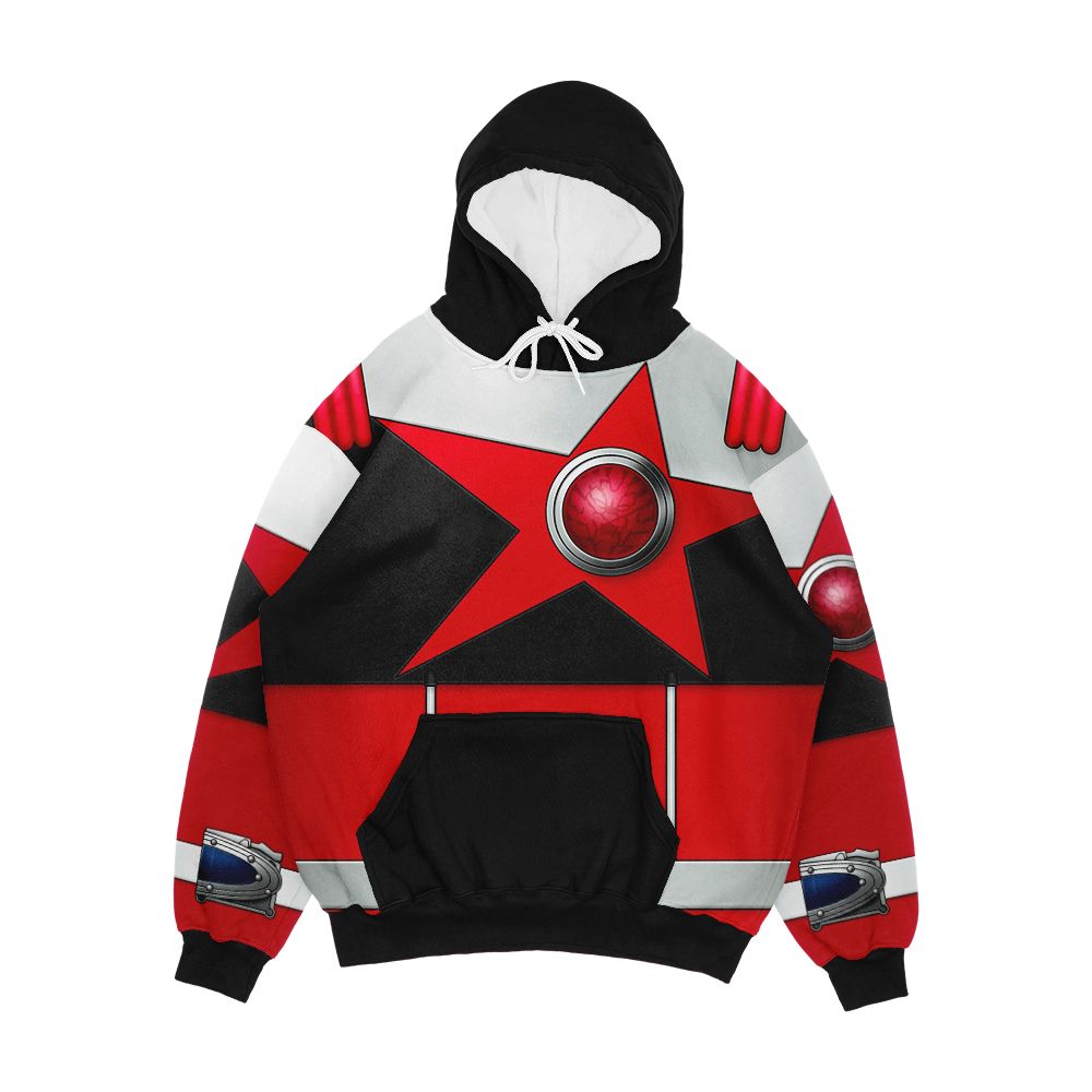 Shishired Men's All-Over-Print Hoodie