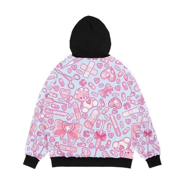 Sickly Sweet Men's All-Over-Print Hoodie - Image 2