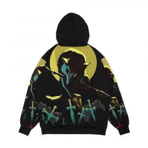 Alternative view of Sif The Great Grey Wolf Men's All-Over-Print Hoodie