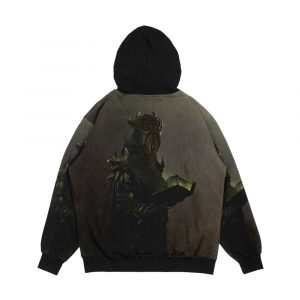 Alternative view of Silence Unbroken Men's All-Over-Print Hoodie