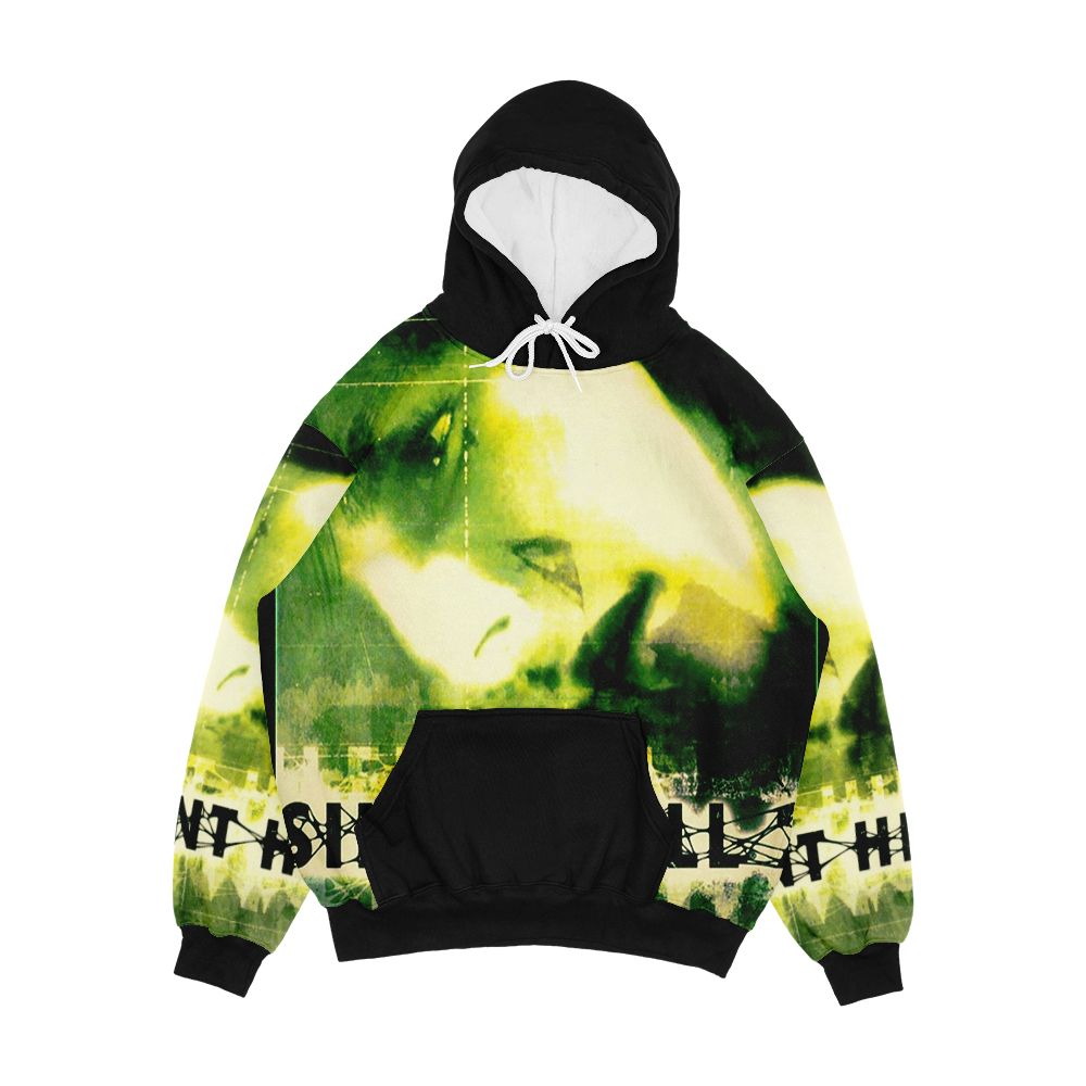 Silent Hill 2 Ps2 Original Box Art Green Cover Neon Men's All-Over-Print Hoodie