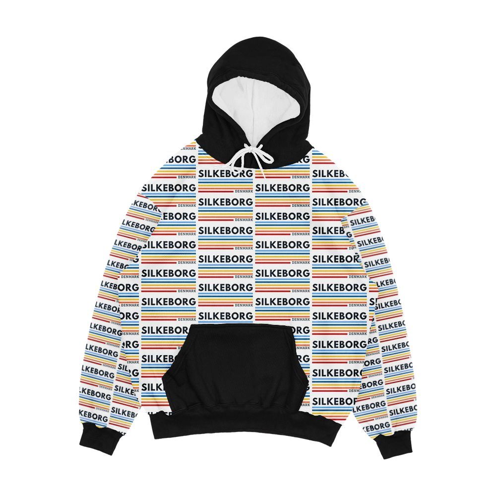 Silkeborg Denmark Men's All-Over-Print Hoodie