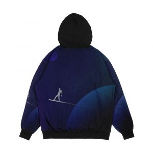 Alternative view of Silver Surfer Minimal Men's All-Over-Print Hoodie