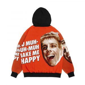 Alternative view of Simple Jack You Muh Muh Make Me Happy Men's All-Over-Print Hoodie