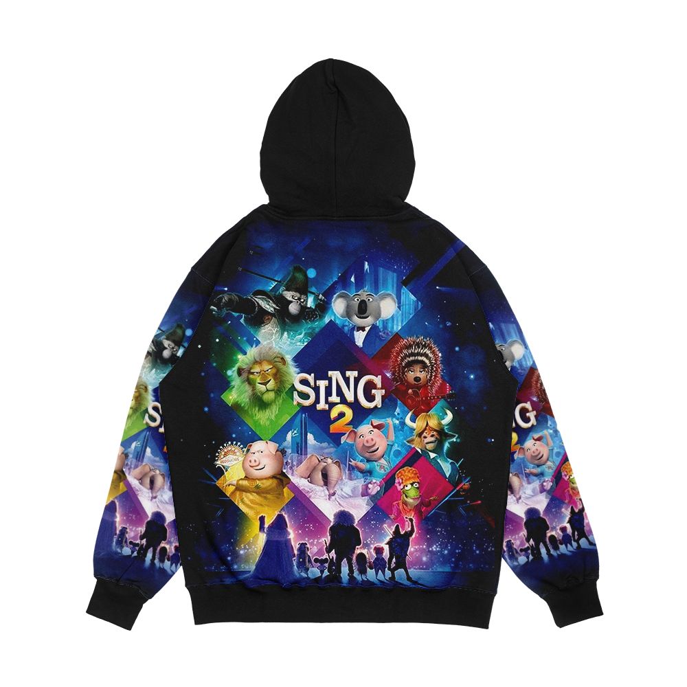 Sing 2 The New Stage Men's All-Over-Print Hoodie - Image 2