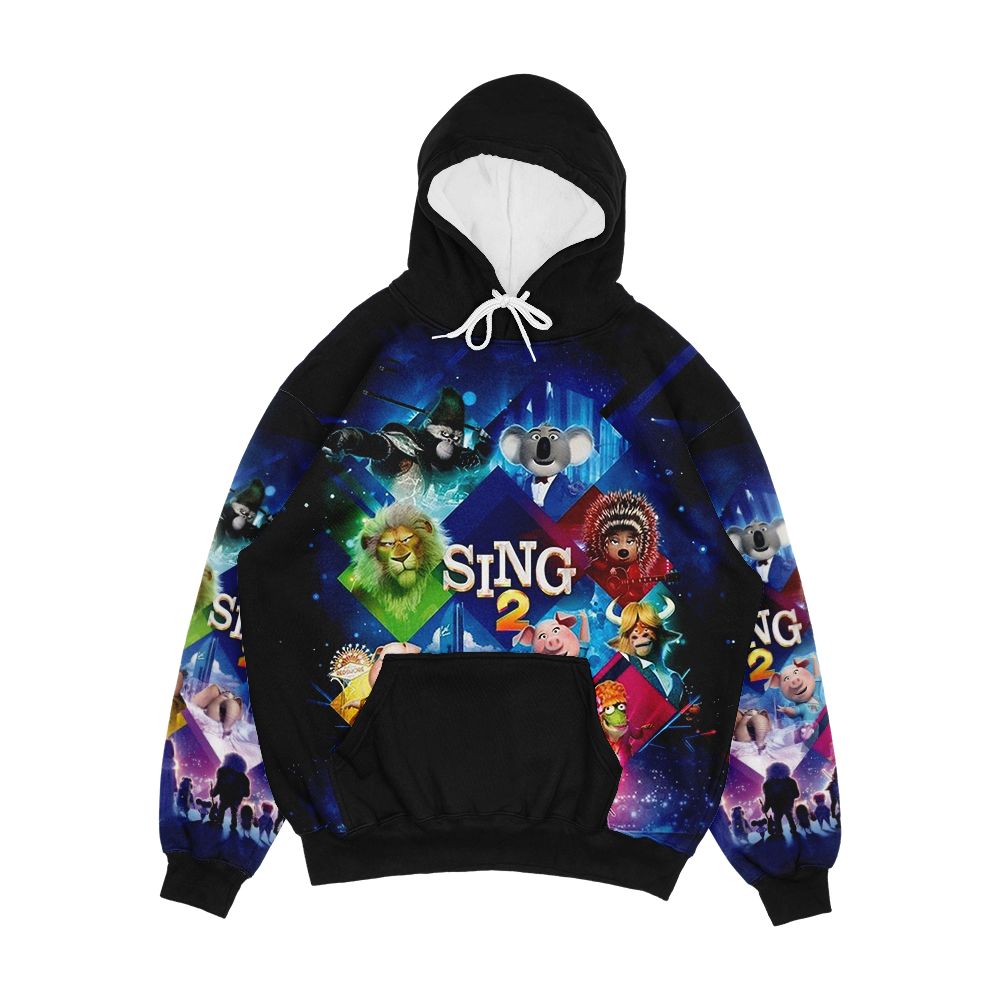 Sing 2 The New Stage Men's All-Over-Print Hoodie