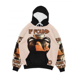 Single Achilles Seeking Good Patroclus Men's All-Over-Print Hoodie