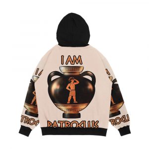 Alternative view of Single Patroclus Seeking Good Achilles Men's All-Over-Print Hoodie
