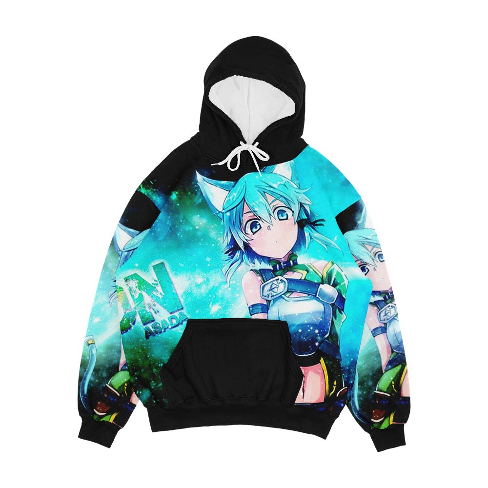 Sinon Cat Men's All-Over-Print Hoodie