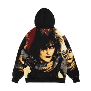 Alternative view of Siouxsie Sioux Siouxsie And The Banshees Men's All-Over-Print Hoodie