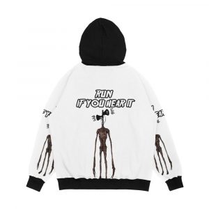 Alternative view of Siren Head Villain Men's All-Over-Print Hoodie