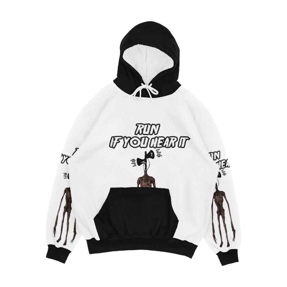 Siren Head Villain Men's All-Over-Print Hoodie