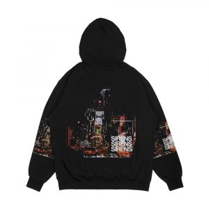 Alternative view of Sirens Men's All-Over-Print Hoodie