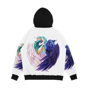 Alternative view of Sisters Of Canterlot Men's All-Over-Print Hoodie
