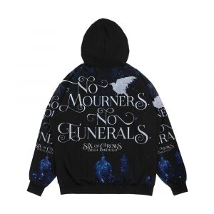 Alternative view of Six Of Crows No Mourners No Funerals Kaz Brekker Men's All-Over-Print Hoodie