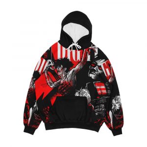 Skinny Puppy Dig It Men's All-Over-Print Hoodie