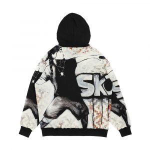 Alternative view of Skoden Willy Jack Men's All-Over-Print Hoodie