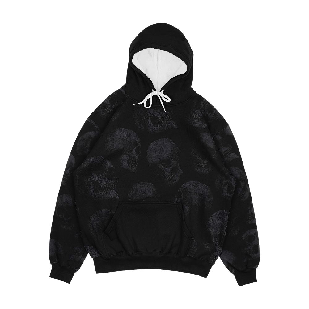 Skulls Men's All-Over-Print Hoodie