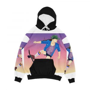 Sky Brown Men's All-Over-Print Hoodie