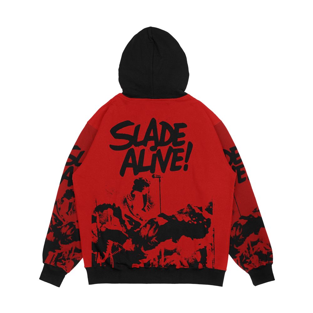 Slade Alive Men's All-Over-Print Hoodie - Image 2